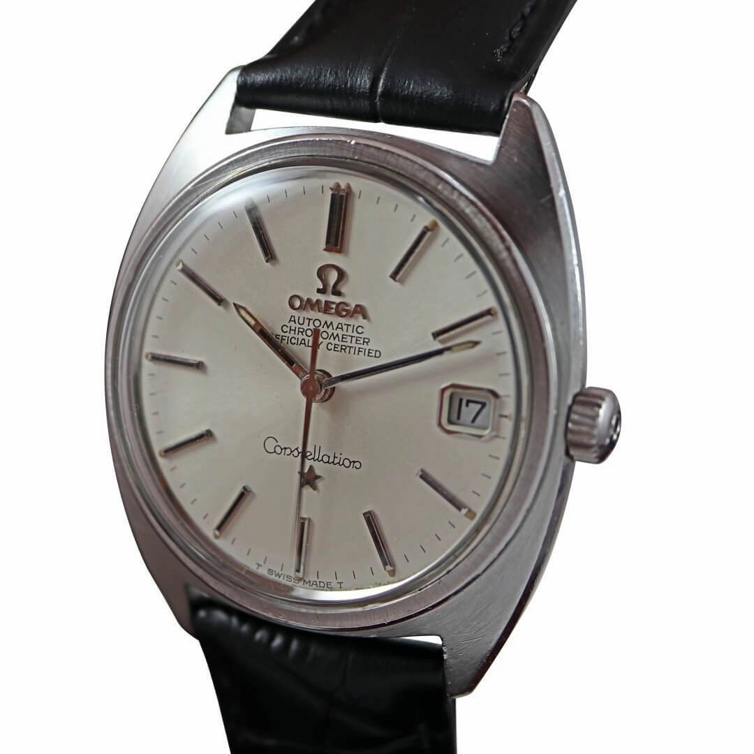 Omega Constellation C Chronometer Ref. 168.017 steel men's vintage watch, circa 1968 1969