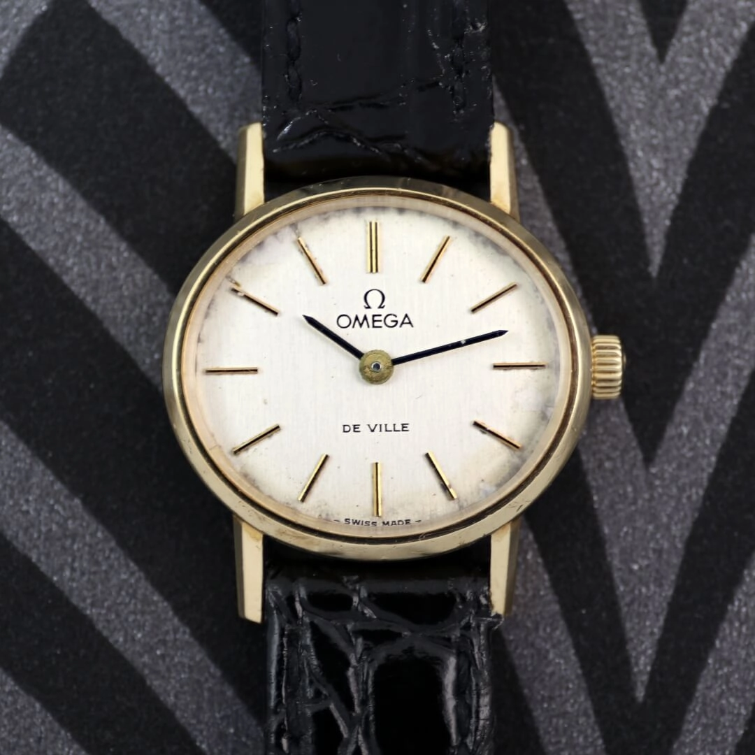 Omega De Ville 5110542 18k Gold, 1978 Ladies Vintage Watch