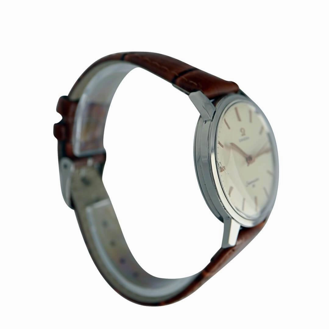 Omega Seamaster 30 135.007, Linen Dial, 1963 Men's Vintage Watch