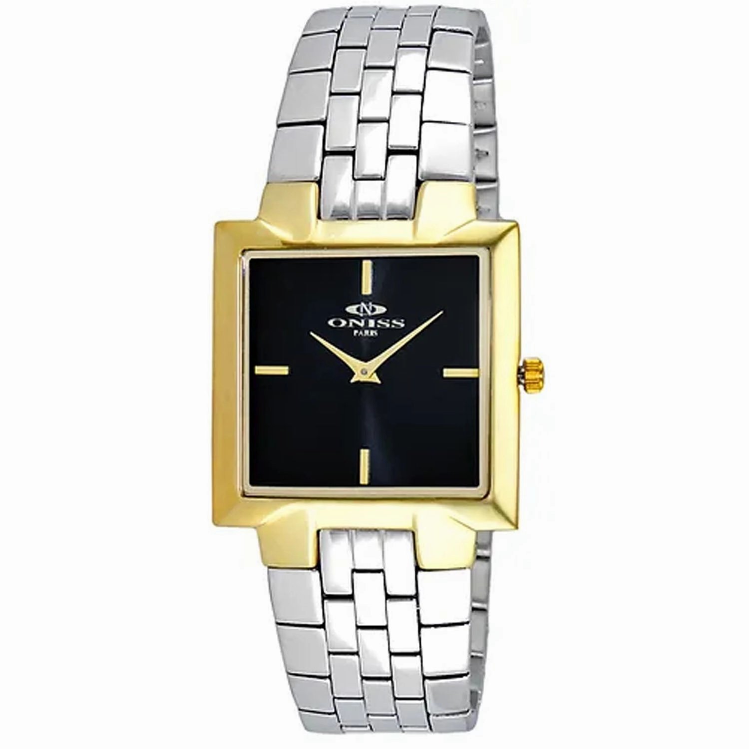 Oniss Women's Quad Slick Black Dial Watch
