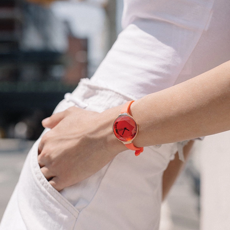 Orchard Gem Watch - Coral | ?????????l???