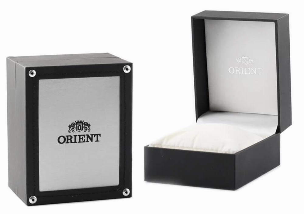 Orient TriStar Automatic Stainless Steel White Dial Day-Date Mens Watch RA-AB0014S19B
