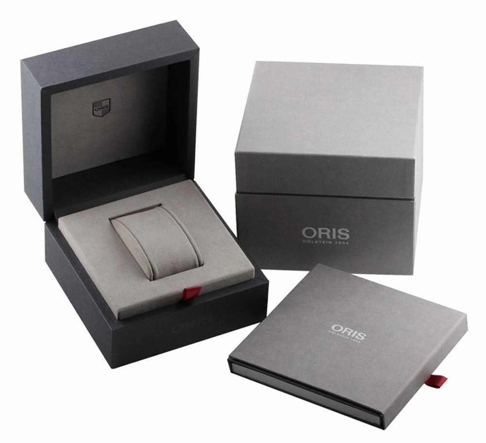 Oris Big Crown ProPilot Automatic Stainless Steel Black Dial Green Textile Strap Day/Date Mens Watch 752 7760 4164-07 3 22 02LC