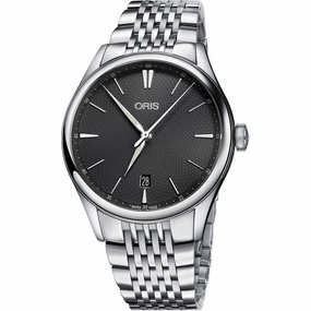 Oris Men's Watch - Artelier Automatic Grey Dial Bracelet | 01 733 7721 4053-07 8 21 79