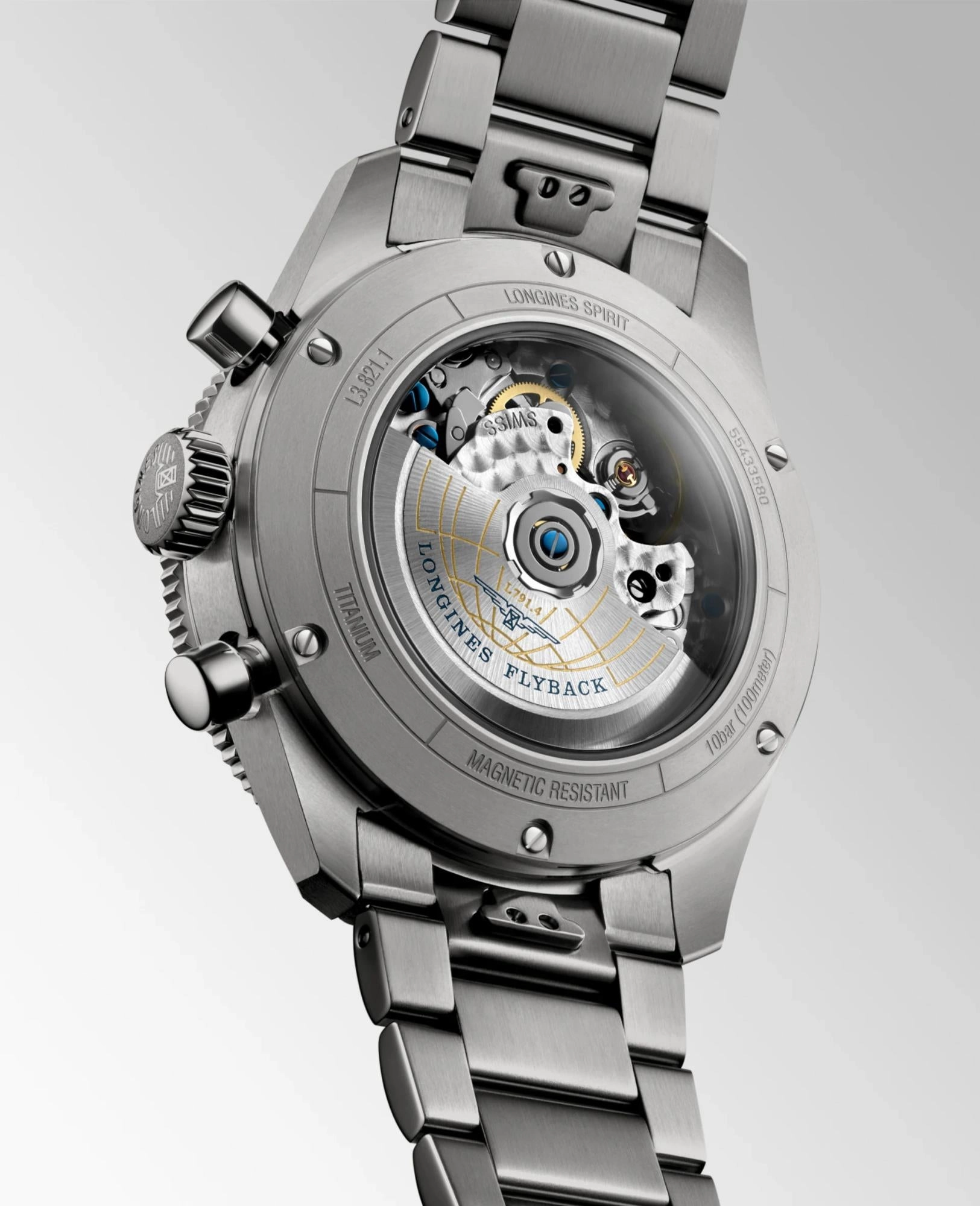 Orologio LONGINES SPIRIT FLYBACK TITANIUM