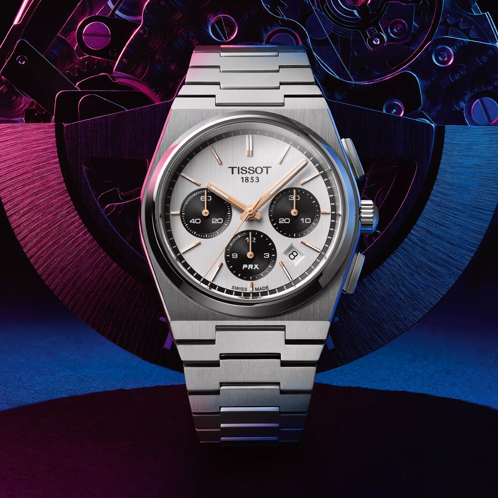 Orologio Tissot PRX automatico cronografo