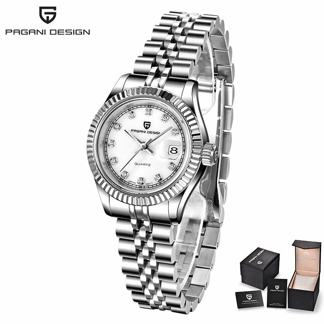 PAGANI DESIGN 2019 new Top brand women watches Fashion Ladise dress Quartz waterproof luxury watch Clock Relogio Feminino   box