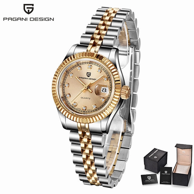 PAGANI DESIGN 2019 new Top brand women watches Fashion Ladise dress Quartz waterproof luxury watch Clock Relogio Feminino   box