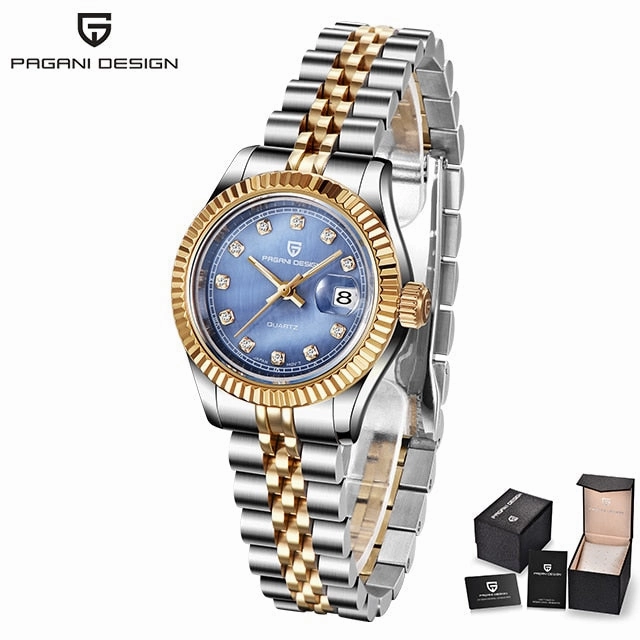 PAGANI DESIGN 2019 new Top brand women watches Fashion Ladise dress Quartz waterproof luxury watch Clock Relogio Feminino   box