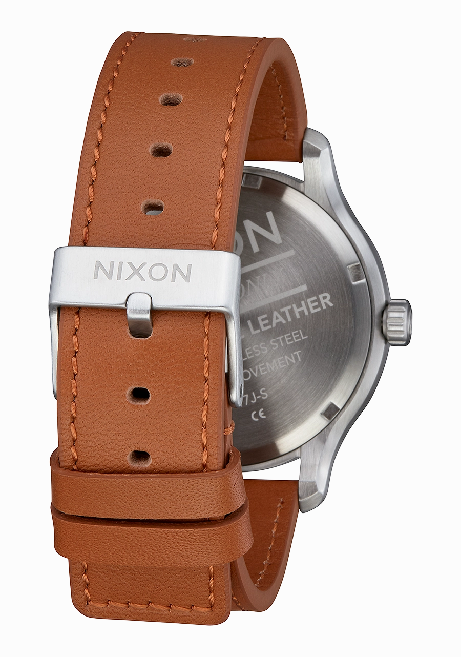 Patrol Leather - Navy / Saddle