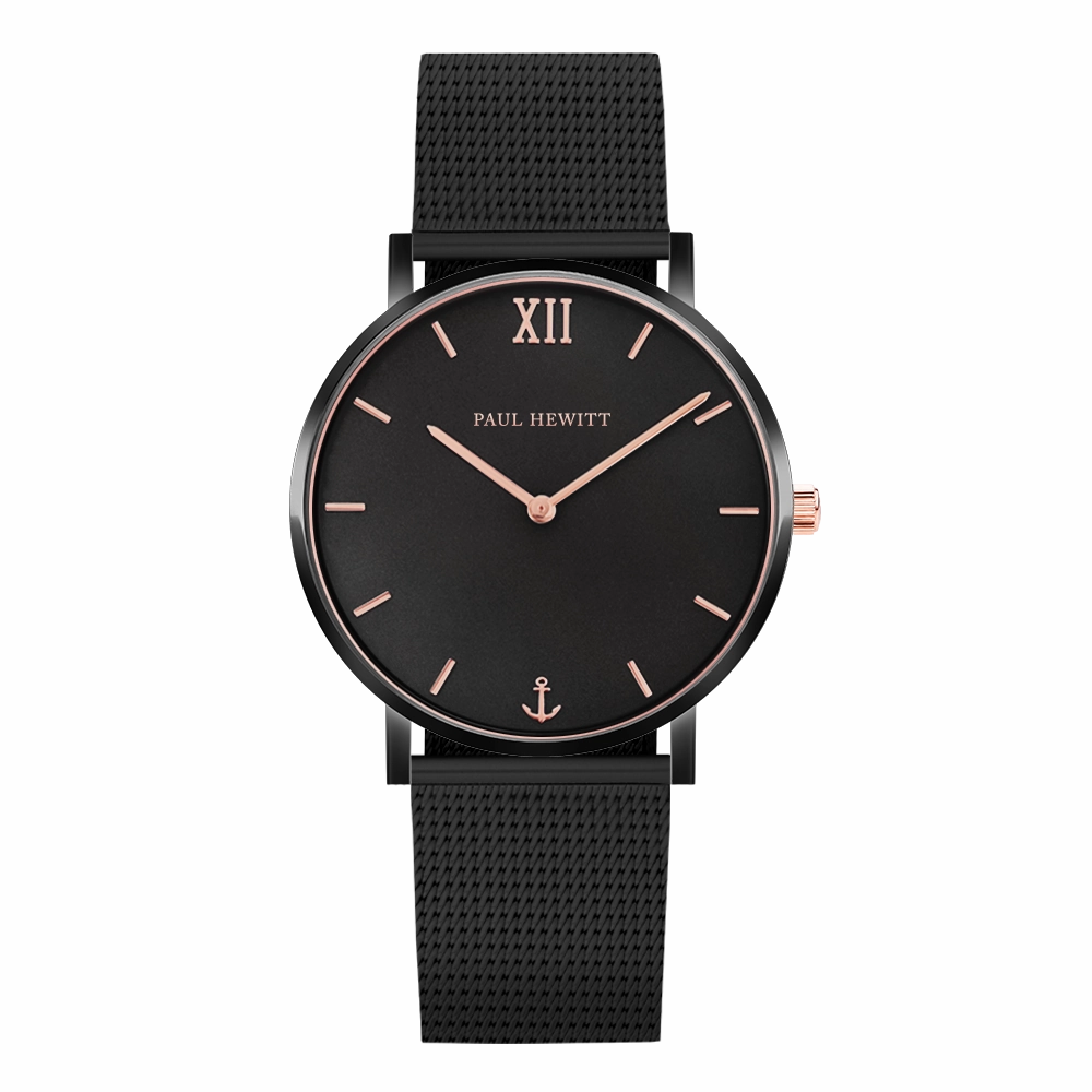 Paul Hewitt Sailor Black Sunray Watch