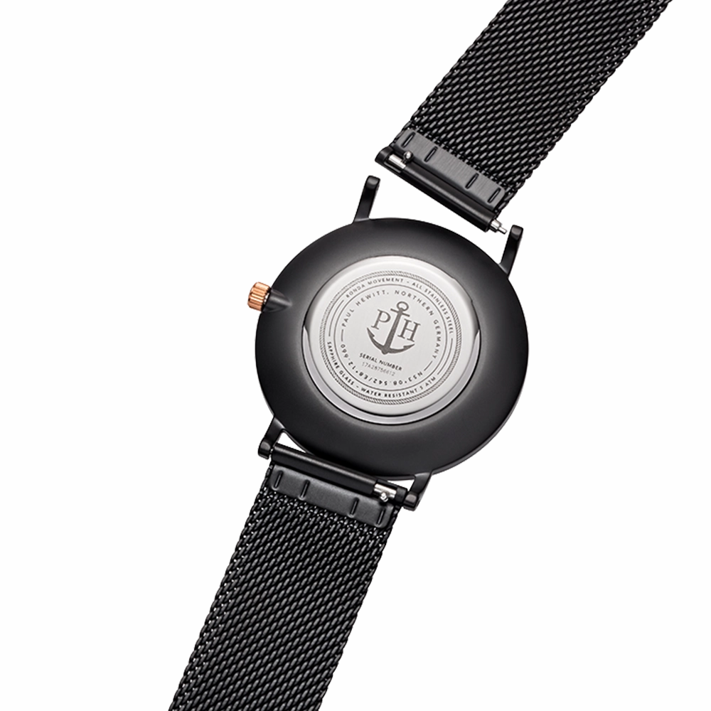 Paul Hewitt Sailor Black Sunray Watch