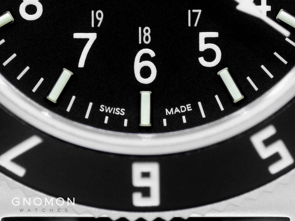 Pilots Navigator Stainless Steel Sterile Dial - 3-Piece Rubber Strap Kit Ref. WW194001SS-0830