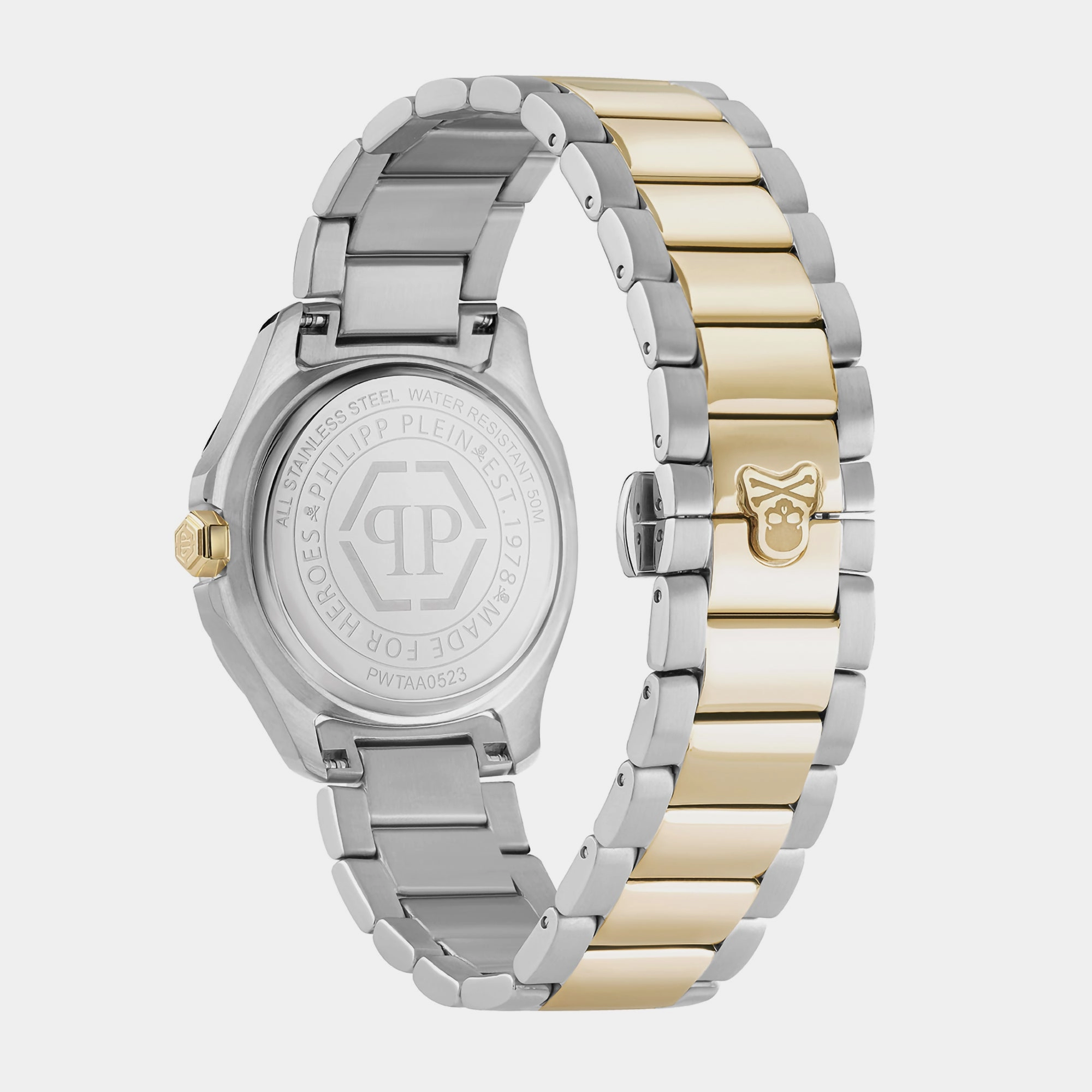 Plein Philipp Women's Silver Analog Stainless Steel Watch PWTAA0523