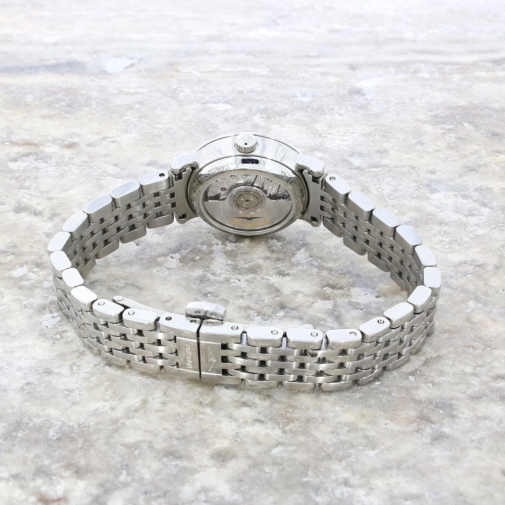 Pre Owned Longines Elegant Collection Ladies Watch L4.309.4.87.6 RW0624 Papers (2022)