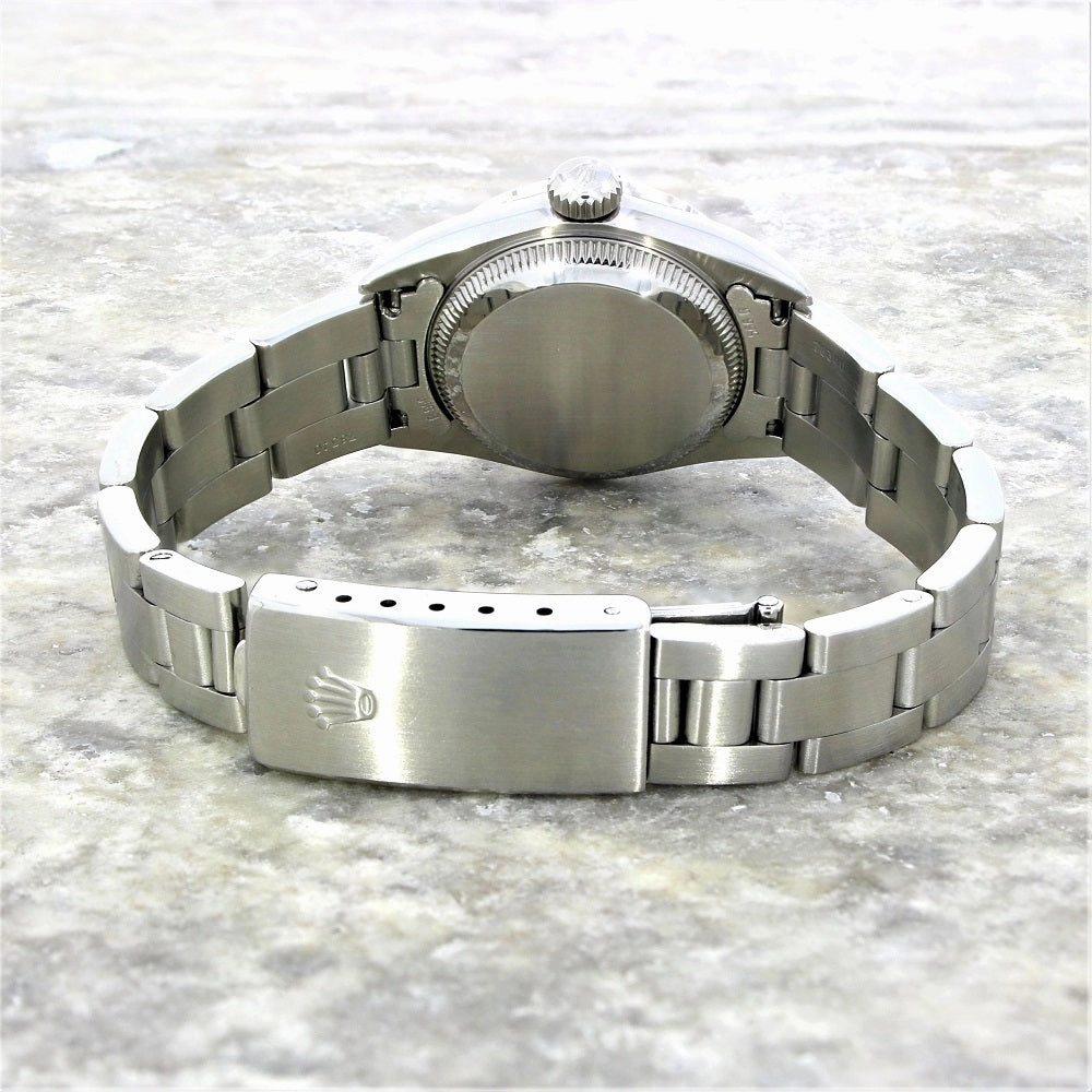 Pre Owned Rolex Oyster Perpetual Diamond Set Ladies Watch 67180 RW0490 (1997)
