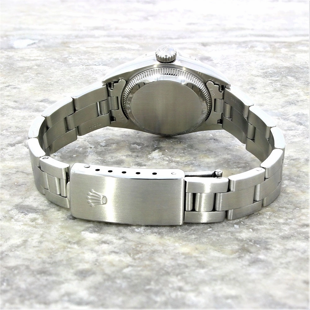 Pre Owned Rolex Oyster Perpetual Diamond Set Ladies Watch 67180 RW0490 (1997)