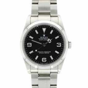 Pre Owned Rolex Oyster Perpetual Explorer 36 Watch 114270 Papers RW0502 (2011)