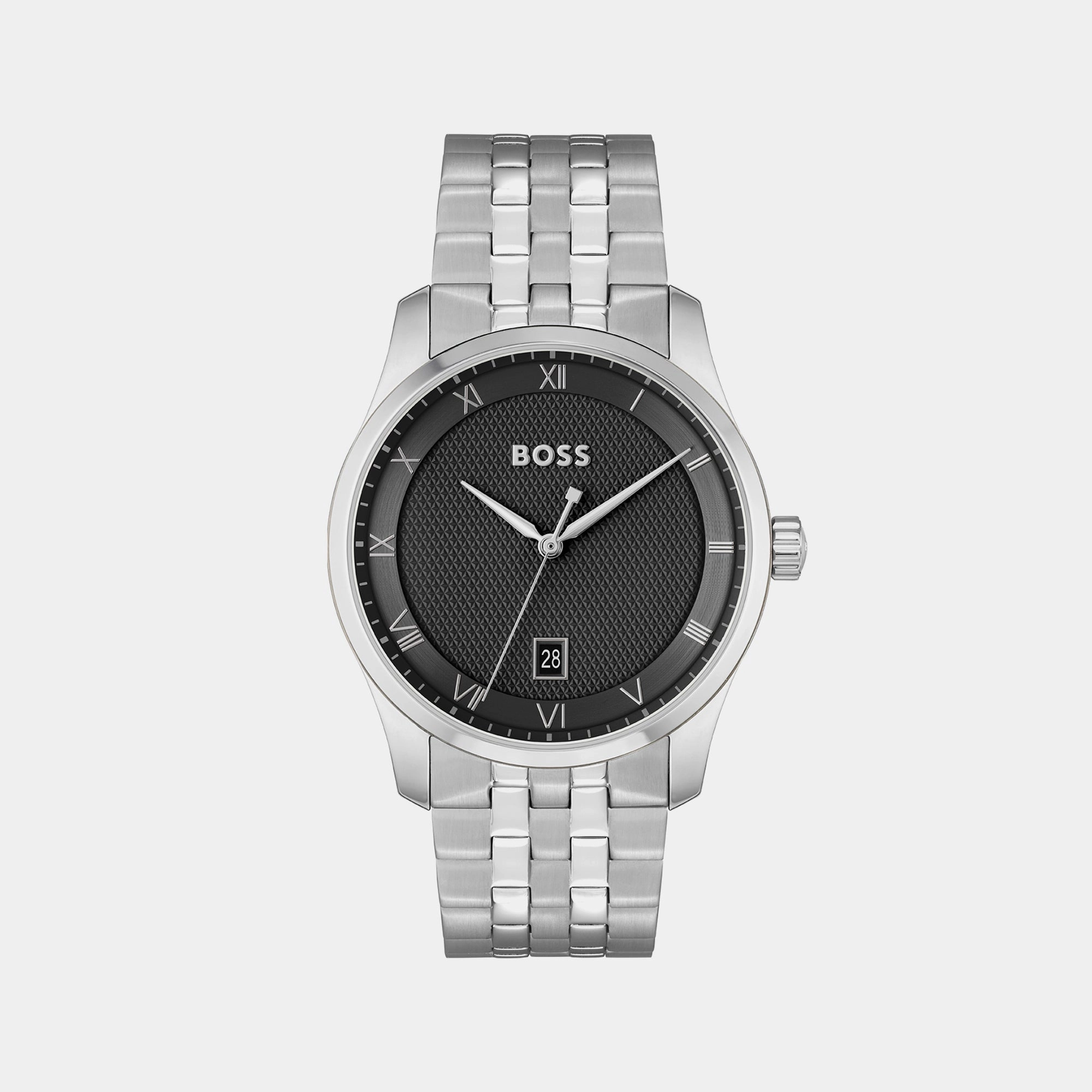 Principle Men Black Analog Stainless Steel Watch 1514123