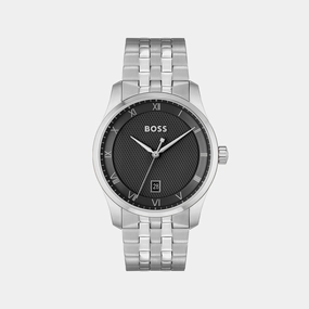 Principle Men Black Analog Stainless Steel Watch 1514123