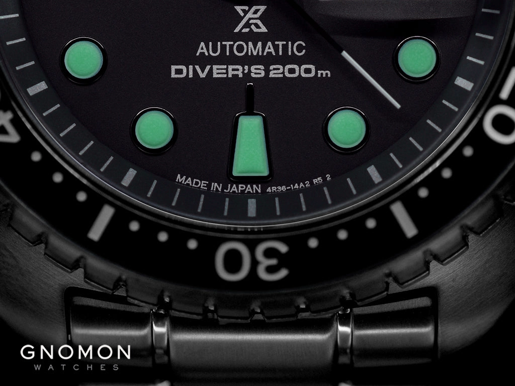 Prospex 200M Automatic Turtle The Black Series Ref. SBDY127