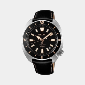 Prospex Men Automatic Black Dial Analog Leather Watch SRPG17K1