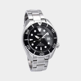 Prospex Men Automatic Black Dial Analog Stainless Steel Watch SPB101J1