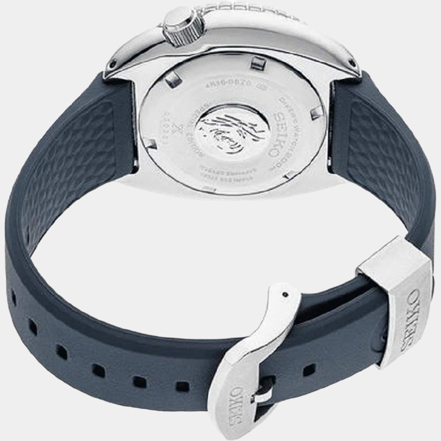 Prospex Men Automatic Blue Dial Analog Silicone Watch SRPF77K1