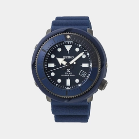 Prospex Men Solar Blue Dial Analog Silicone Watch SNE533P1