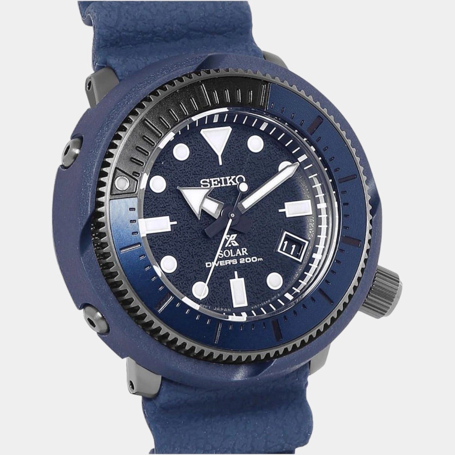 Prospex Men Solar Blue Dial Analog Silicone Watch SNE533P1