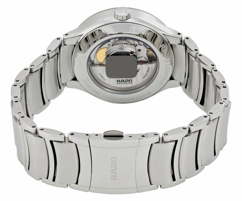 Rado Centrix Automatic Day-Date Gray Dial Stainless Steel Mens Watch R30156103