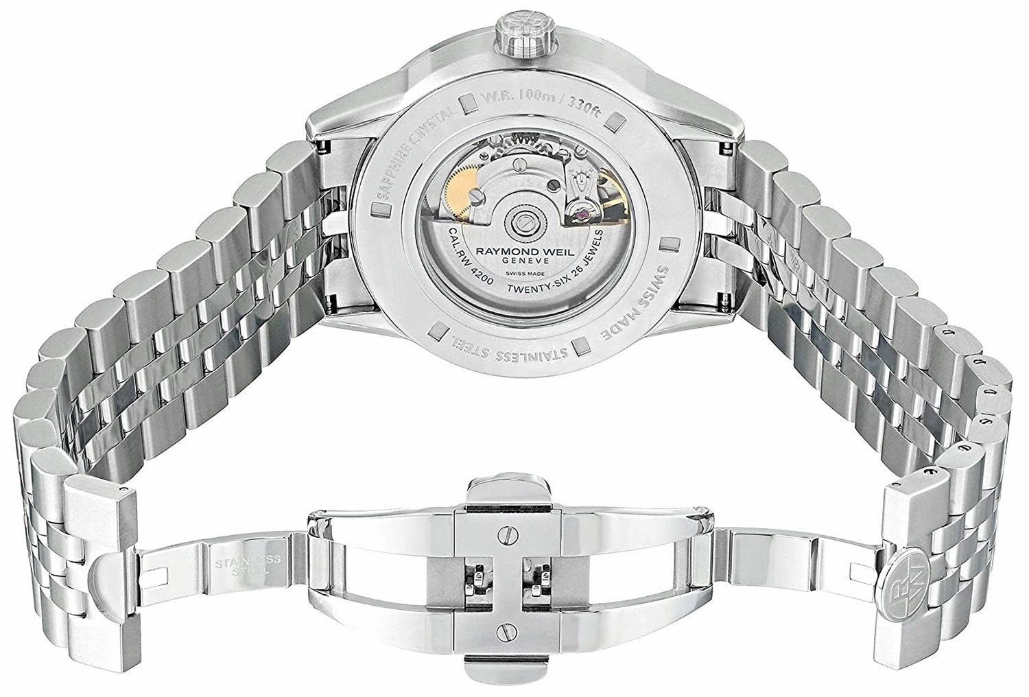 Raymond Weil Freelancer Automatic Stainless Steel Blue Dial Date Mens Watch 2731-ST-50001