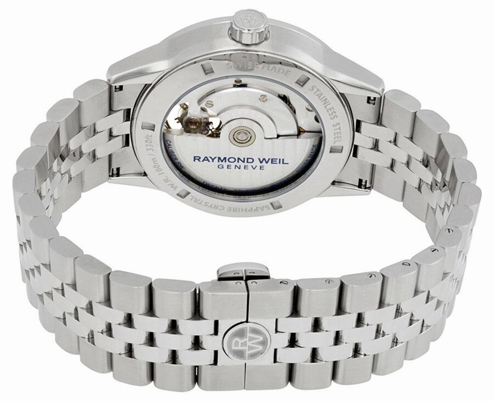 Raymond Weil Freelancer Automatic Stainless Steel Blue Dial Mens Watch 2780-ST-50001
