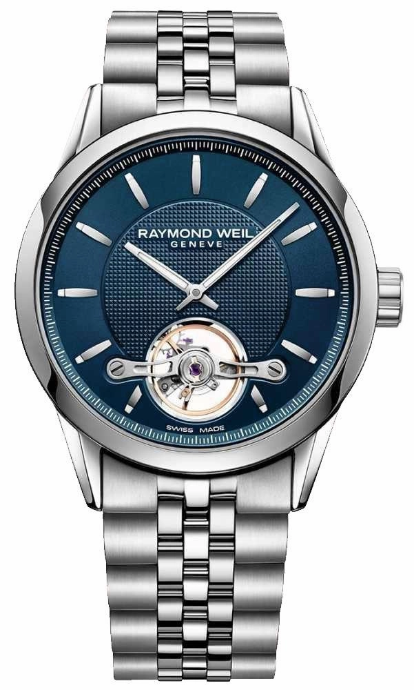 Raymond Weil Freelancer Automatic Stainless Steel Blue Dial Mens Watch 2780-ST-50001