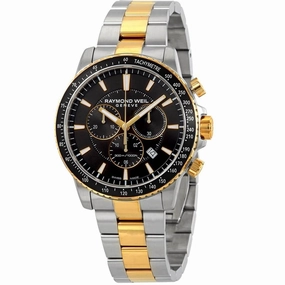 Raymond Weil Men's Chronograph Watch - Tango 300 Two Tone Bracelet | 8570-SP1-20001