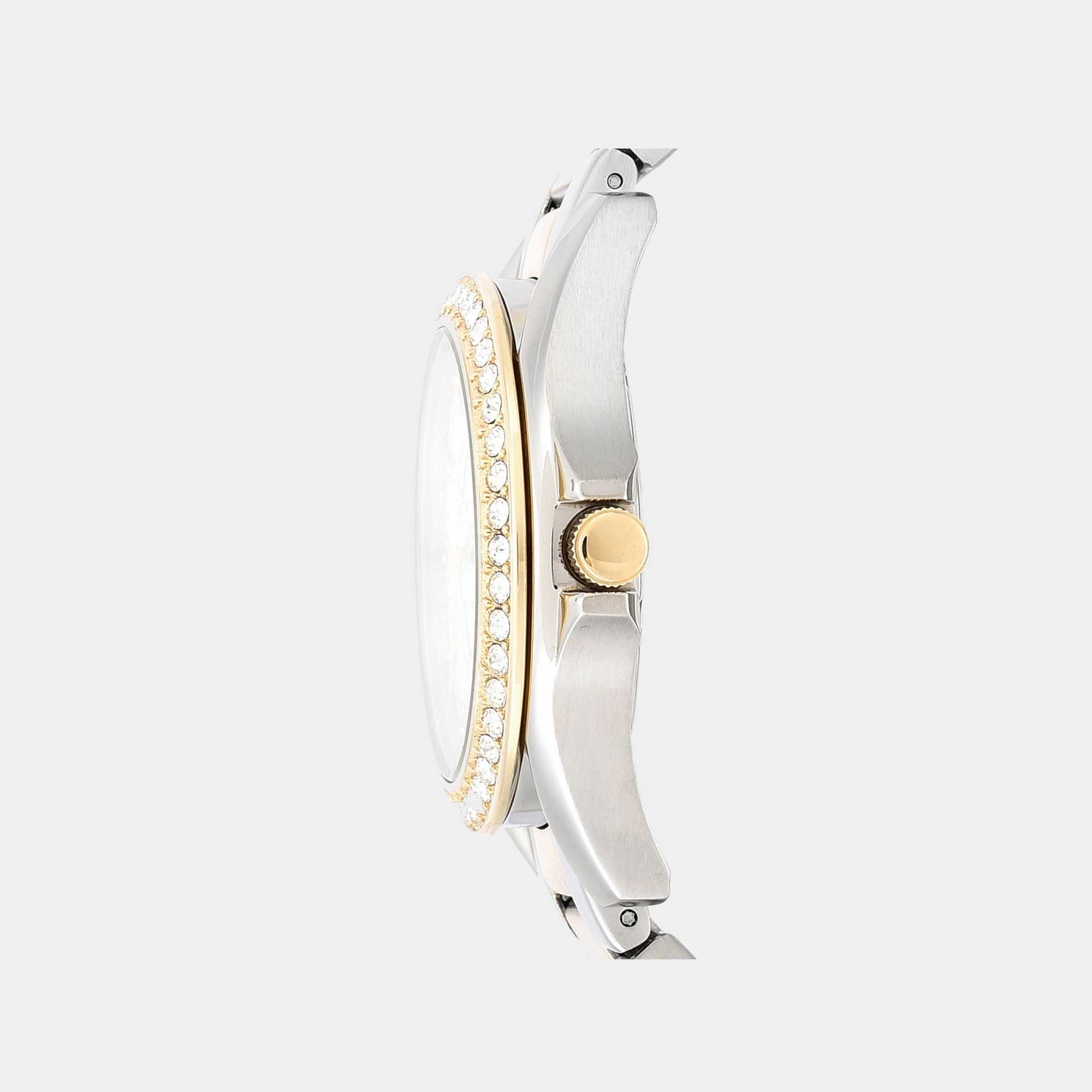 Riley Women Quartz Silver Dial Multi-Function Stainless Steel Watch ES3204