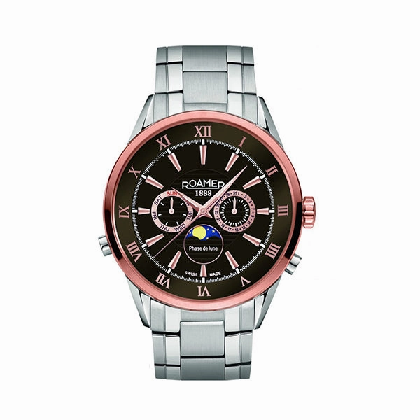 Roamer - 508821 47 63 50 - Gents Quartz Stainless Steel Watch