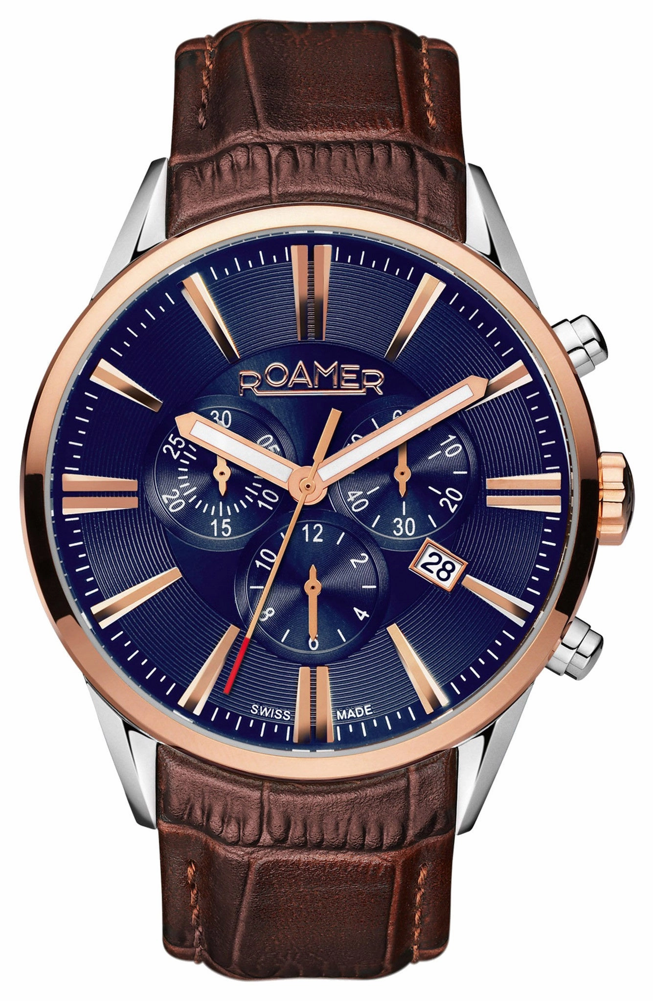 Roamer - 508837 41 85 05 - SUPERIOR CHRONO Strap Watch For Men's