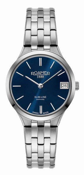 Roamer - 512857 41 45 20 - Slim Line Quartz Stainless Steel watch for Women
