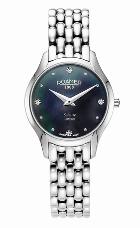 Roamer - 547857 41 85 50 - SOLEURE DIAMOND Quartz Stainless Steel watch for Women