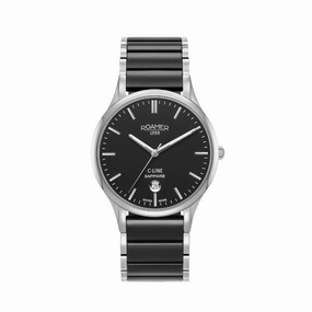 Roamer - 658833 41 55 61 - Quartz Watch Ronda Black 40 mm