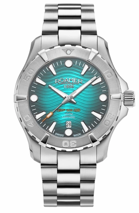 Roamer - 860833 41 05 70 - Deep Sea 200 Stainless Steel Watch For Men's