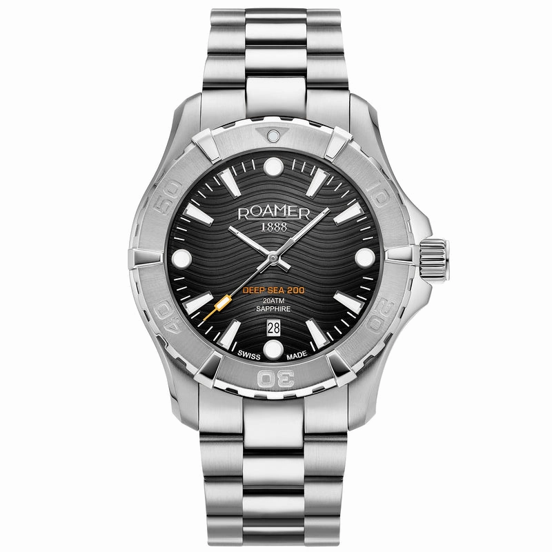 Roamer - 860833 41 55 70 - Deep Sea 200 Men's Black Watch