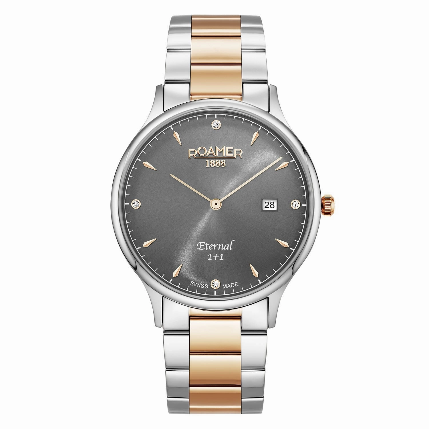 Roamer - 863833 49 55 50 - Eternal Analog Grey Men's Watch