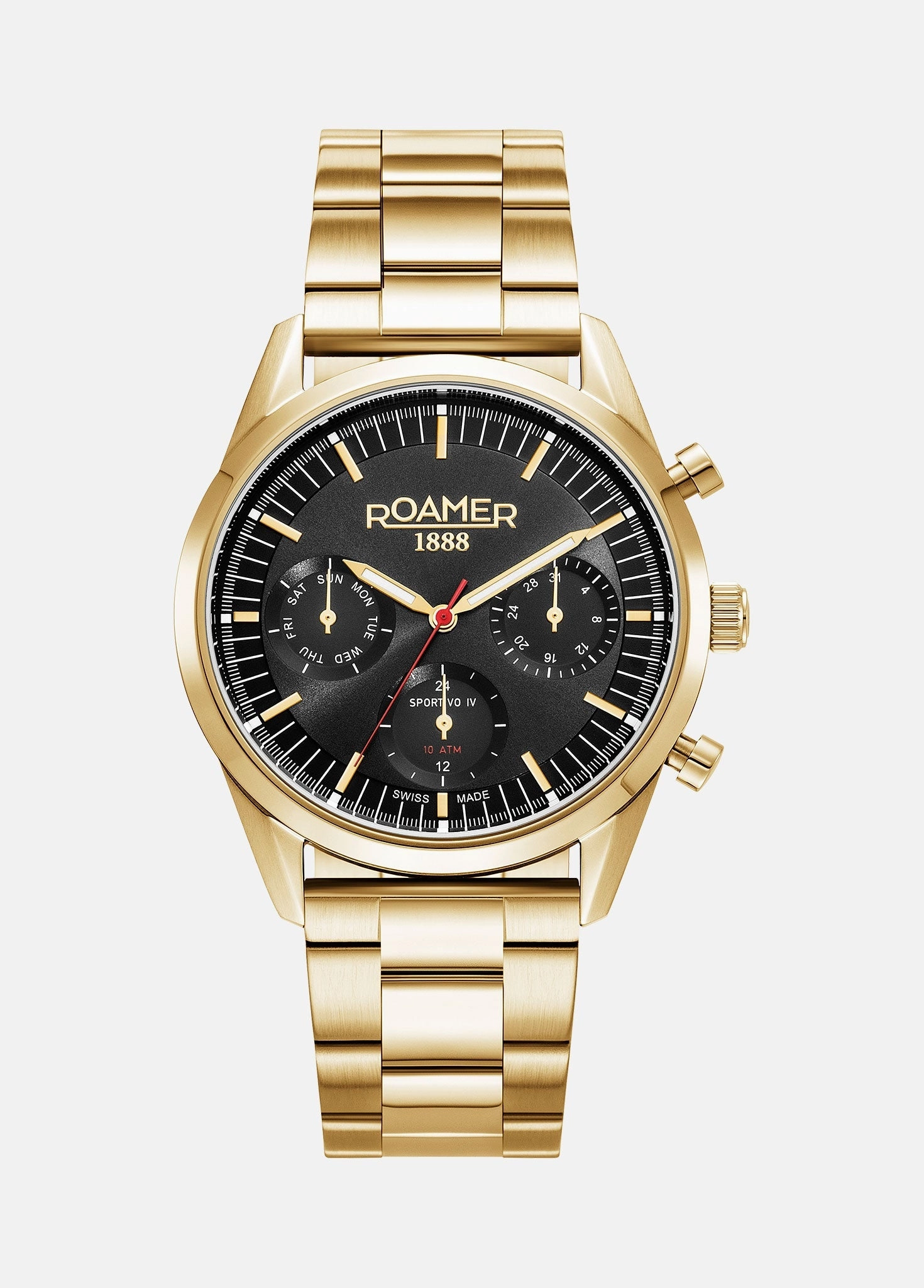 Roamer - 868982 48 85 50 - SPORTIVO IV LIMITED EDITION Stainless Steel Watch For Men's