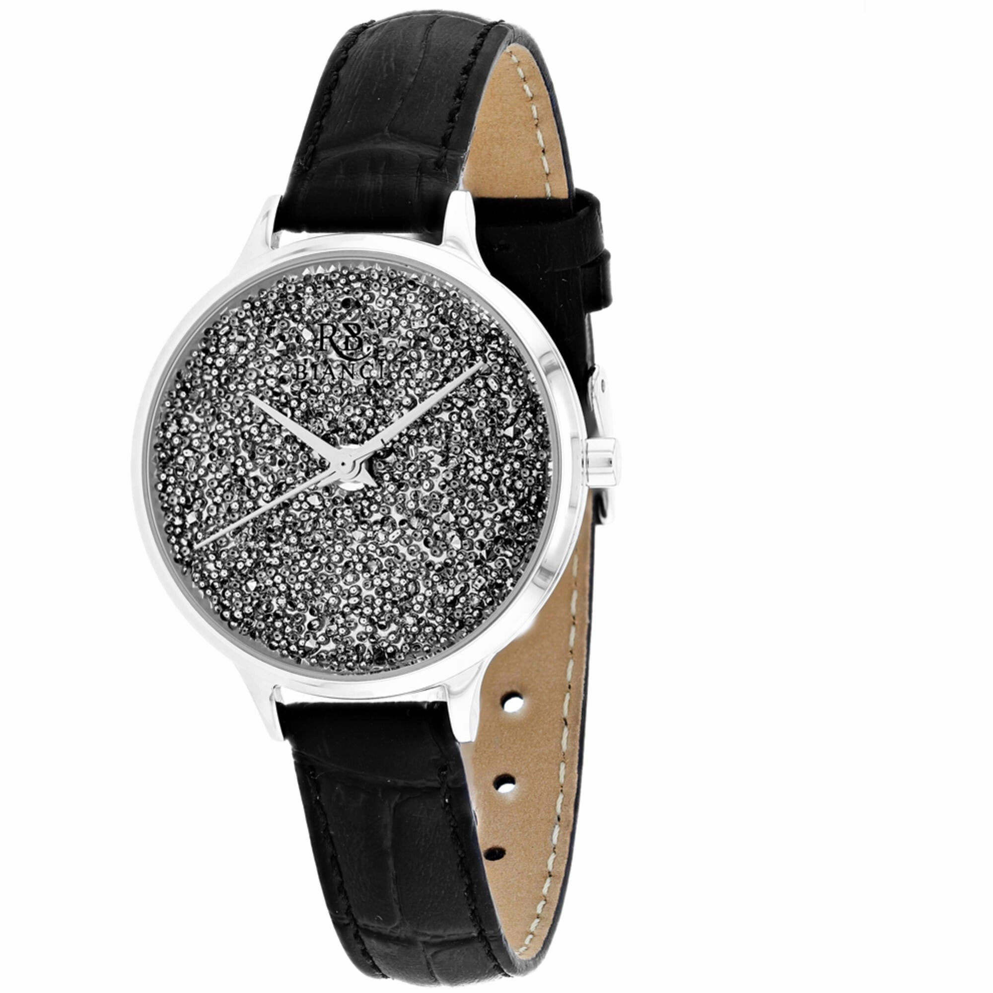 Roberto Bianci Women's Watch - Gemma Quartz Silver Dial Leather Strap | RB0241
