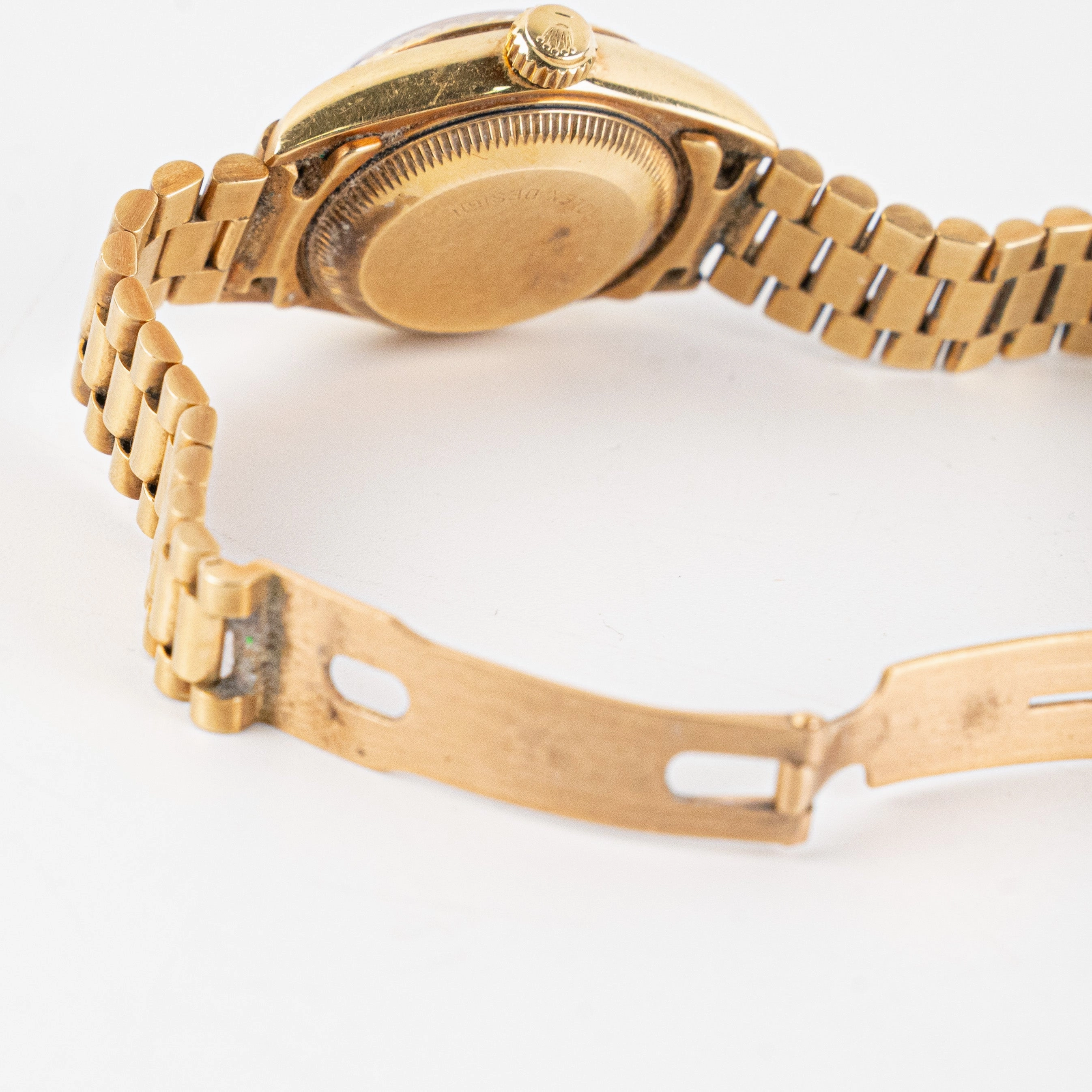 Rolex 26mm Gold with Diamond Watch