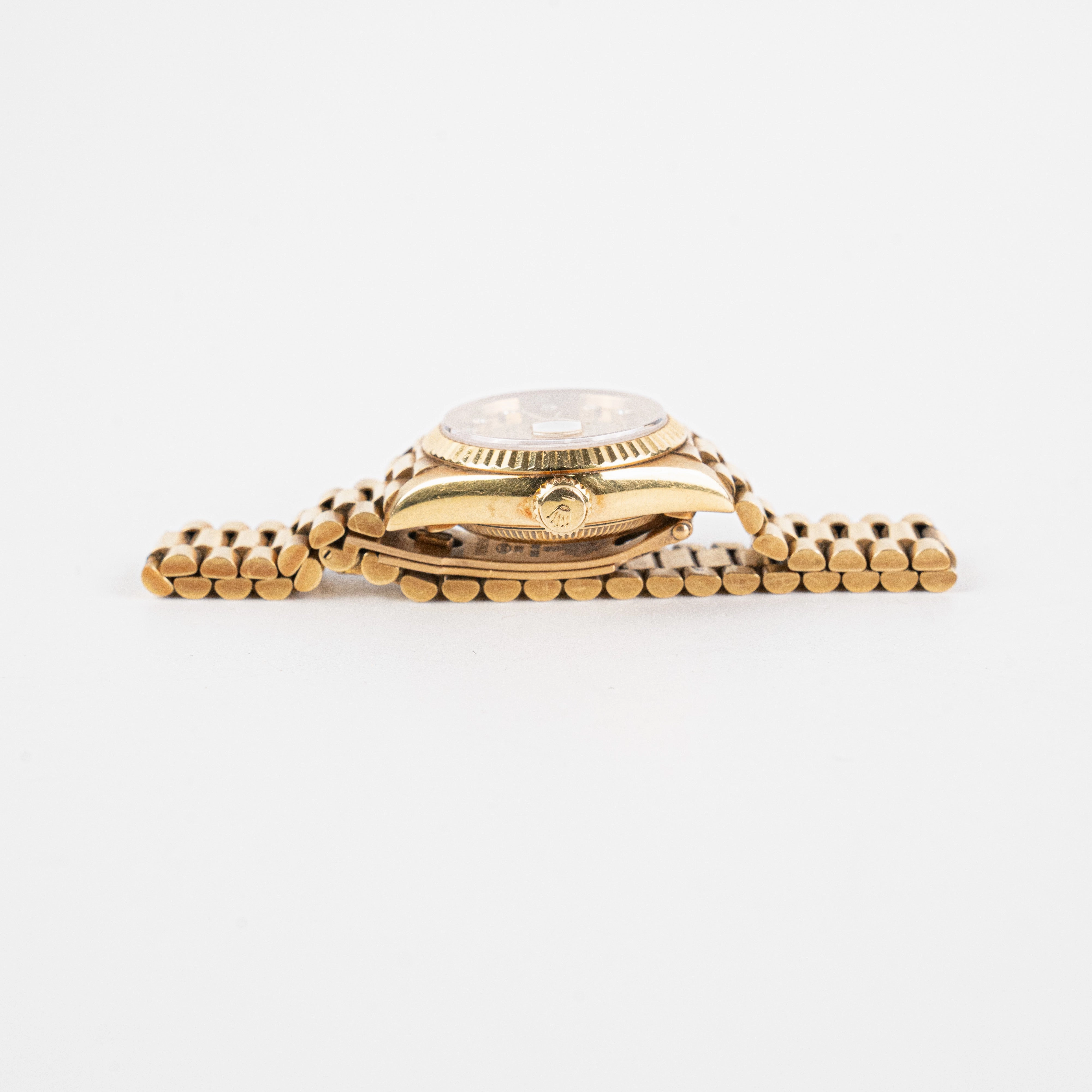 Rolex 26mm Gold with Diamond Watch
