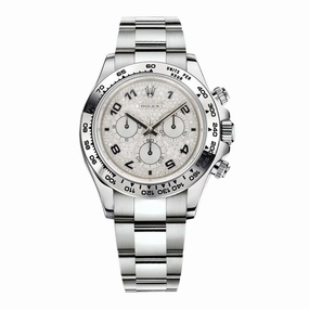 Rolex Cosmograph Daytona 40mm - Ref: 116509PAVE - Pave Diamond Dial, 18K White Gold Oyster Bracelet Men's Watch