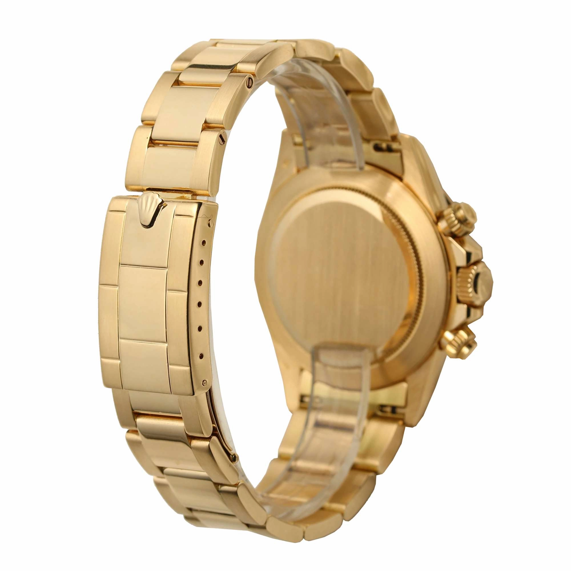 Rolex Cosmograph Daytona 40mm - Ref: 126508 - White Index Dial, 18K Yellow Gold Oyster Bracelet Men's Watch